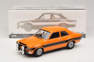 Ford Escort Mk1 RS1600 AVO Orange Mit Schwarzen Streifen Minichamps 1:18 100688104 Metall — Bild 8 von 8
