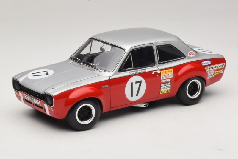 Ford Escort Mk1 TC #17 Stewart / C. Craft RAC Tourist Trophy Silverstone 1970 Minichamps 1:18 100708117 Metall