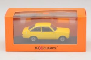 Ford Escort Mk2 Gelb Maxichamps 1:43 940084100 Metall — Bild 5 von 5
