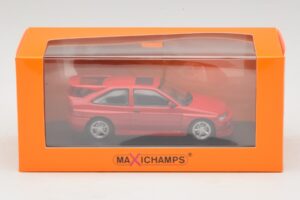 Ford Escort RS Cosworth Rot Maxichamps 1:43 940082100 Metall — Bild 5 von 5