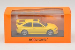 Ford Escort RS Cosworth Gelb Maxichamps 1:43 940082101 Metall — Bild 5 von 5