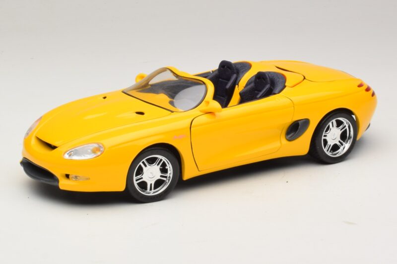 Ford Mustang Mach III Cabrio Gelb Maisto 1:18 32815 Metall