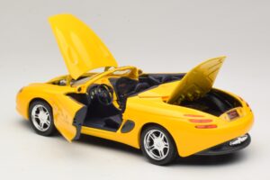 Ford Mustang Mach III Cabrio Gelb Maisto 1:18 32815 Metall — Bild 5 von 8