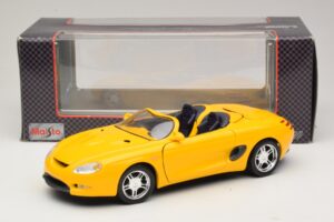Ford Mustang Mach III Cabrio Gelb Maisto 1:18 32815 Metall — Bild 8 von 8