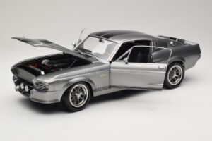 Ford Mustang Shelby GT500 Eleanor Grau Metallic & Schwarz KK-Scale 1:12 KKDC120171 Metall — Bild 2 von 8