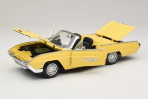 Ford Thunderbird Cabriolet Gelb Anson 1:18 30334-P1 Metall — Bild 2 von 8