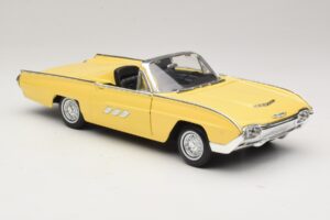 Ford Thunderbird Cabriolet Gelb Anson 1:18 30334-P1 Metall — Bild 6 von 8