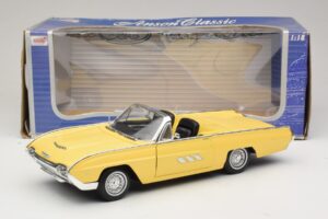 Ford Thunderbird Cabriolet Gelb Anson 1:18 30334-P1 Metall — Bild 8 von 8