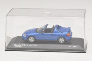 Honda CR-X del Sol EG2 Blau Metallic Minichamps 1:43 400161931 Metall — Bild 4 von 5