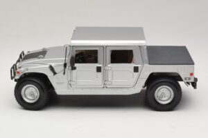 Hummer H1 Hardtop Silber Maisto 1:18 36857 Metall — Bild 4 von 8