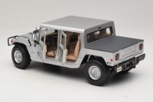Hummer H1 Hardtop Silber Maisto 1:18 36857 Metall — Bild 5 von 8