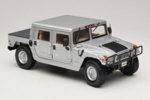 Hummer H1 Hardtop Silber Maisto 1:18 36857 Metall — Bild 6 von 8