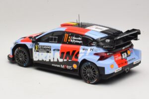 Hyundai i20 N Rally1 #11 T. Neuville / M. Wydaeghe Rally Monte Carlo 2026 IXO 1:18 18RMC270B Metall — Bild 5 von 6