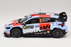Hyundai i20 N Rally1 #16 A. Fourmaux / A. Coria Rally Monte Carlo 2026 IXO 1:18 18RMC270A Metall — Bild 3 von 6
