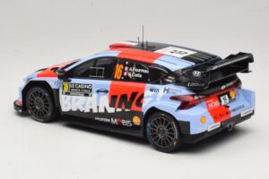 Hyundai i20 N Rally1 #16 A. Fourmaux / A. Coria Rally Monte Carlo 2026 IXO 1:18 18RMC270A Metall — Bild 5 von 6
