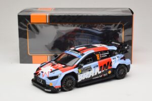 Hyundai i20 N Rally1 #16 A. Fourmaux / A. Coria Rally Monte Carlo 2026 IXO 1:18 18RMC270A Metall — Bild 6 von 6