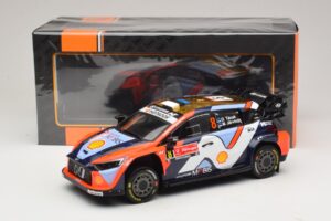 Hyundai i20 N Rally1 #8 O. Tanak / M. Jarveoja Rally Portugal 2025 IXO 1:18 18RMC251A Metall — Bild 6 von 6