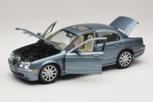 Jaguar S-Type X200 Blau Maisto 1:18 31865 Metall — Bild 2 von 8