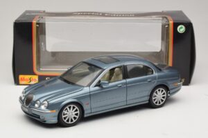 Jaguar S-Type X200 Blau Maisto 1:18 31865 Metall — Bild 8 von 8