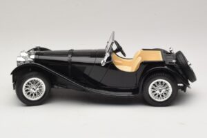 Jaguar SS100 Roadster Schwarz Bburago 1:18 3006-M3 Metall — Bild 3 von 6