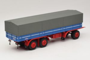 Kassbohrer 3-Achs Blau Schwarz Minichamps 1:43 439161090 Metall — Bild 2 von 6