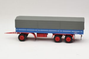 Kassbohrer 3-Achs Blau Schwarz Minichamps 1:43 439161090 Metall — Bild 3 von 6