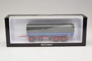 Kassbohrer 3-Achs Blau Schwarz Minichamps 1:43 439161090 Metall — Bild 6 von 6
