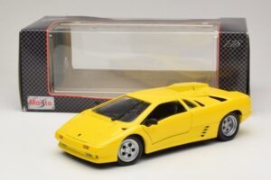 Lamborghini Diablo Gelb Maisto 1:18 32803 Metall — Bild 8 von 8