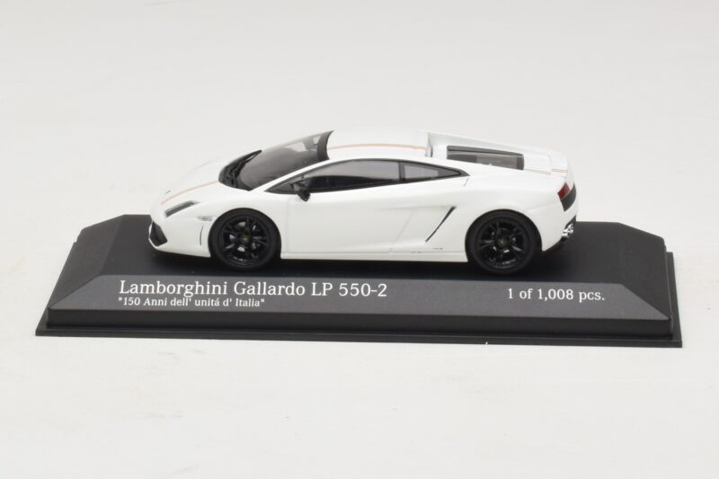 Lamborghini Gallardo LP550-2 Tricolore Weiß Minichamps 1:43 400103801 Metall