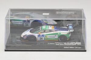 Lamborghini Gallardo LP600 GT3 #34 Reiter Engineering H-J. Stuck 24 Hours of Nurburgring 2011 Minichamps 1:43 437111284 Metal — Bild 4 von 5