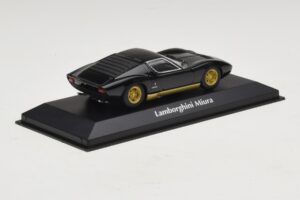 Lamborghini Miura P400 Schwarz Maxichamps 1:43 940103000 Metall — Bild 2 von 5