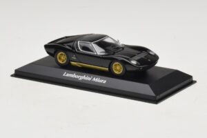 Lamborghini Miura P400 Schwarz Maxichamps 1:43 940103000 Metall — Bild 3 von 5