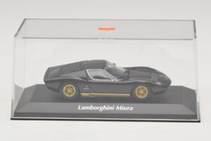 Lamborghini Miura P400 Schwarz Maxichamps 1:43 940103000 Metall — Bild 4 von 5