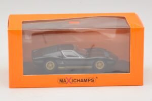 Lamborghini Miura P400 Schwarz Maxichamps 1:43 940103000 Metall — Bild 5 von 5