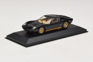 Lamborghini Miura P400 Schwarz Minichamps 1:43 430103004 Metall — Bild 2 von 5