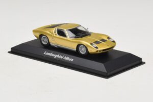 Lamborghini Miura P400 Gold Maxichamps 1:43 940103002 Metall — Bild 3 von 5