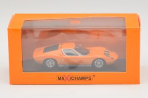 Lamborghini Miura P400 Orange Maxichamps 1:43 940103001 Metall — Bild 5 von 5