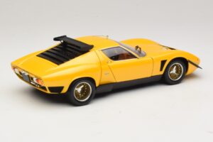 Lamborghini Miura SVR Gelb & Schwarz Kyosho 1:18 08319GY Metall — Bild 3 von 8