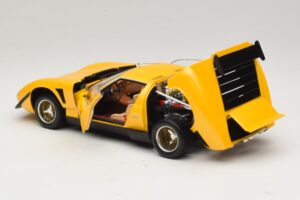 Lamborghini Miura SVR Gelb & Schwarz Kyosho 1:18 08319GY Metall — Bild 5 von 8