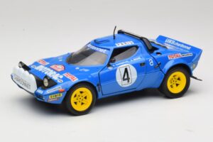 Lancia Stratos HF #4 B. Darniche / A. Mahe Rally Monte Carlo 1979 Solido 1:18 9019 Metall