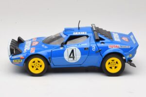Lancia Stratos HF #4 B. Darniche / A. Mahe Rally Monte Carlo 1979 Solido 1:18 9019 Metall — Bild 4 von 8