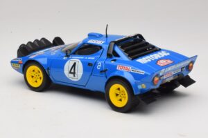 Lancia Stratos HF #4 B. Darniche / A. Mahe Rally Monte Carlo 1979 Solido 1:18 9019 Metall — Bild 7 von 8