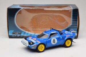 Lancia Stratos HF #4 B. Darniche / A. Mahe Rally Monte Carlo 1979 Solido 1:18 9019 Metall — Bild 8 von 8