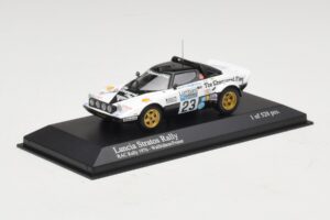 Lancia Stratos Rally #23 Walfridson / Frazer RAC Rally 1976 Minichamps 1:43 430761223 Metall — Bild 2 von 5
