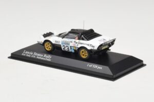 Lancia Stratos Rally #23 Walfridson / Frazer RAC Rally 1976 Minichamps 1:43 430761223 Metall — Bild 3 von 5
