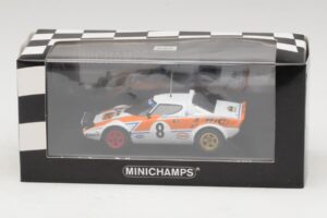 Lancia Stratos Rally #8 Livieratos / Manolis Acropolis Rally 1978 Minichamps 1:43 430781208 Metall — Bild 5 von 5