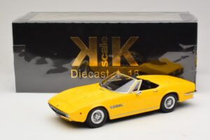 Maserati Ghibli Spyder Gelb KK-Scale 1:18 KKDC181303 Metall — Bild 7 von 7