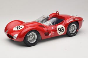 Maserati Tipo 61 #98 C. Shelby Times Mirror GP For Sportscars 1960 Minichamps 1:12 120601298 Metall