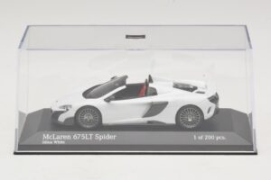 McLaren 675LT Spider Silica White Minichamps 1:43 537154432 Metall — Bild 4 von 5