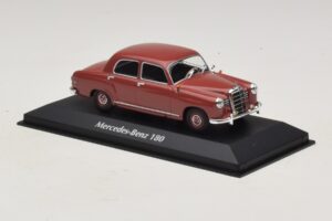 Mercedes 180 W120 Rot Maxichamps 1:43 940033101 Metall — Bild 3 von 5
